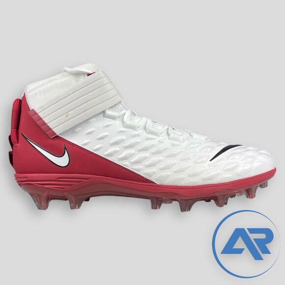 Nike Force Savage Pro 2 'White Team Crimson' Men's Size 14.5 BV3969-103 - Picture 2 of 7